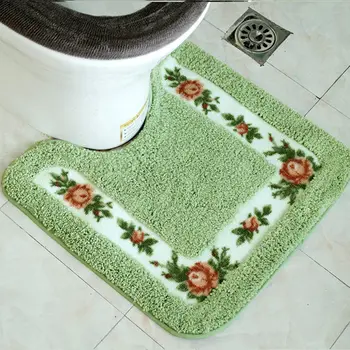 1 Piece U Shape Toilet Foot Mat Bathroom Floor Carpet Flower Pattern Rug For Bath Room Anti Slip Shower Carpet Soft Mat For Home
1 Piece U Shape Toilet Foot Mat Bathroom Floor Carpet Flower Pattern Rug For Bath Room Anti Slip Shower Carpet Soft Mat For Home