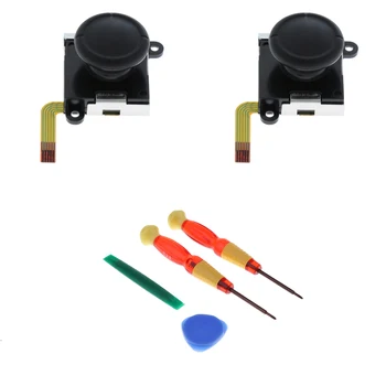 2Pieces L/R Analog Sensor Joypad Joystick Rocker Controller Button Repair Part and Prying Tool for Nintendo Switch Joy-con
2Pieces L/R Analog Sensor Joypad Joystick Rocker Controller Button Repair Part and Prying Tool for Nintendo Switch Joy-con