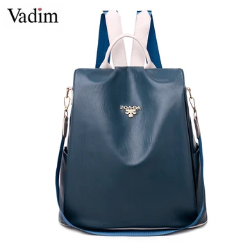 Vadim 2019 PU Multifunction Bag Female Backpack Anti Theft Women Backpack Ladies School Bags for Teenage Girls Bookbag Sac a Dos
Vadim 2019 PU Multifunction Bag Female Backpack Anti Theft Women Backpack Ladies School Bags for Teenage Girls Bookbag Sac a Dos
