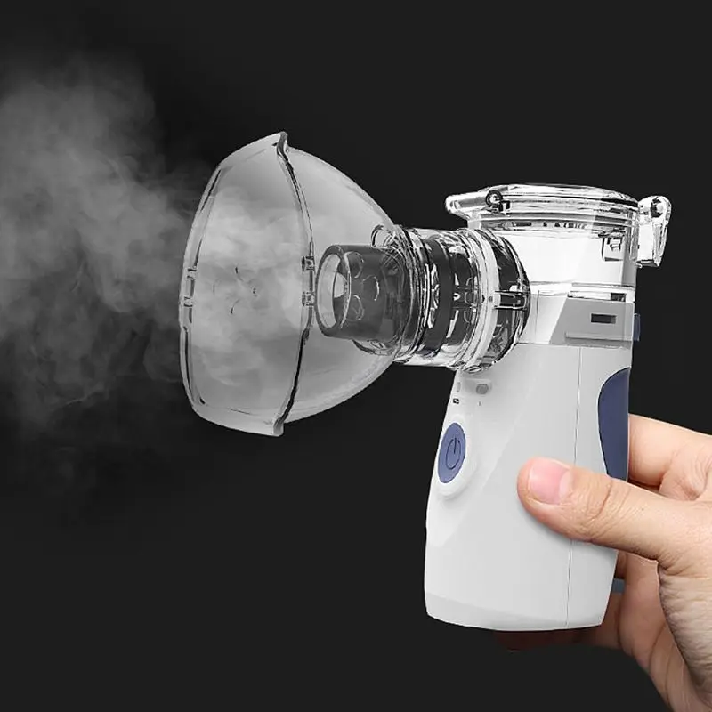 Portable Ultrasonic Mini Nebulizer Inhaler Handheld Asthma Machine Battery Operated for Kids and Adults
Portable Ultrasonic Mini Nebulizer Inhaler Handheld Asthma Machine Battery Operated for Kids and Adults