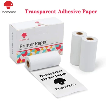 Phomemo Adhesive Transparent Thermal Paper for Phomemo M02/M02S/M02Pro Mini Thermal Photo Printer Phomemo Self-Adhesive Paper
Phomemo Adhesive Transparent Thermal Paper for Phomemo M02/M02S/M02Pro Mini Thermal Photo Printer Phomemo Self-Adhesive Paper