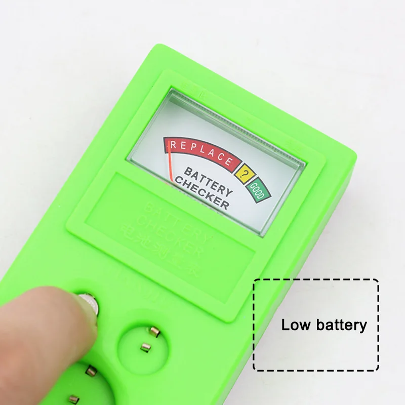 1.55 & 3 V Button Battery Tester Portable Watch Clock Cell Measuring Tool Accessory Easy to Use Repair Meter Batteries Measuring
1.55 & 3 V Button Battery Tester Portable Watch Clock Cell Measuring Tool Accessory Easy to Use Repair Meter Batteries Measuring