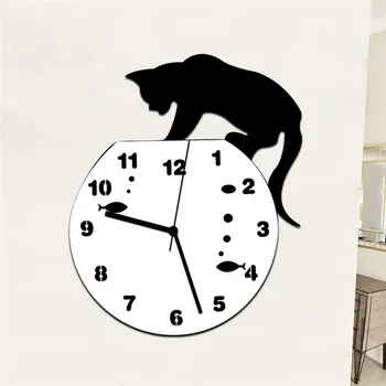 Abstract Cat Modern Wall Clocks Stylish Simple Mute Wall Clocks Creative Nordic Brief Muurklok Animal Pattern Ornament AA50WC
Abstract Cat Modern Wall Clocks Stylish Simple Mute Wall Clocks Creative Nordic Brief Muurklok Animal Pattern Ornament AA50WC