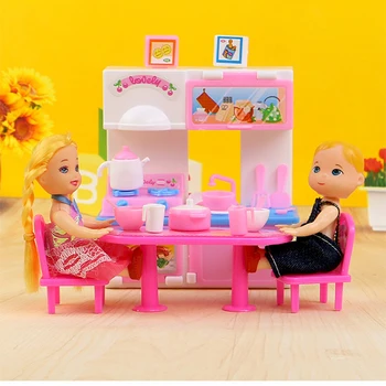 1 set Doll Accessories Toy Plastic Mini Kitchen Toys Dining Table Toys Kid Playing House Doll Kit For girls Free Shipping 
1 set Doll Accessories Toy Plastic Mini Kitchen Toys Dining Table Toys Kid Playing House Doll Kit For girls Free Shipping