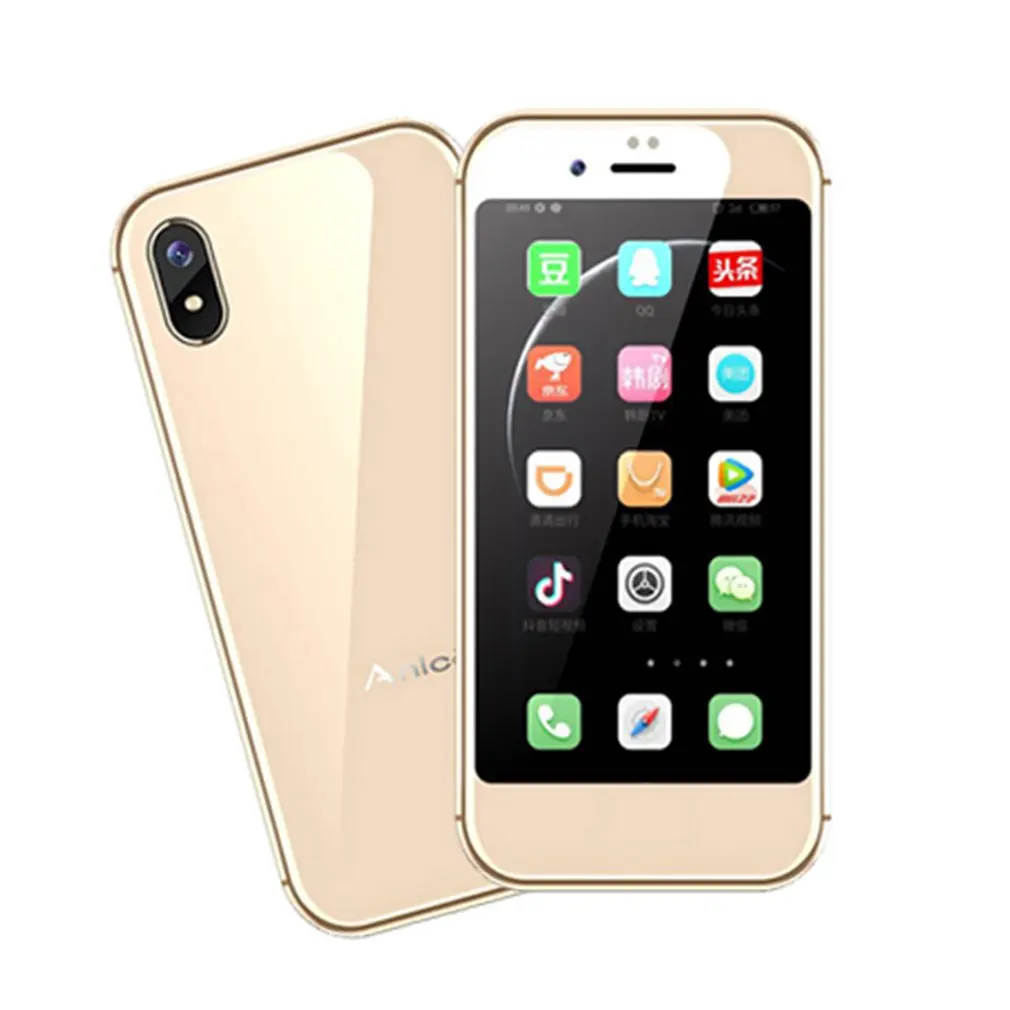 I8 Small Pocket Android System 2G+16G Dual SIM Mini Phone Personality Smart Card Mobile Phone
I8 Small Pocket Android System 2G+16G Dual SIM Mini Phone Personality Smart Card Mobile Phone