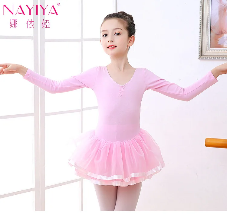 Children Dance Costume Four Layer Mesh Dress One-piece Girls Exercise Clothing Back Bow Cotton Open File Hidden Button Costume
Children Dance Costume Four Layer Mesh Dress One-piece Girls Exercise Clothing Back Bow Cotton Open File Hidden Button Costume