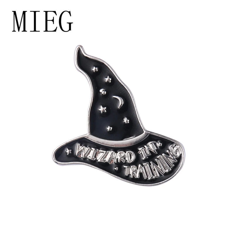 MIEG Assorted Halloween All Saint's Day Brooches Black Magician Hat Enamel Pins Collections
MIEG Assorted Halloween All Saint's Day Brooches Black Magician Hat Enamel Pins Collections