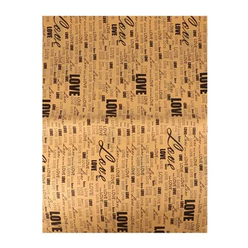 1 Pack of 50 PCS English Letter Double Sided Wrapping Paper DIY Wrapping Paper for Wrapping Use
1 Pack of 50 PCS English Letter Double Sided Wrapping Paper DIY Wrapping Paper for Wrapping Use