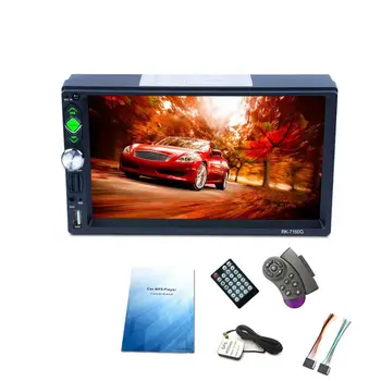 Multimedia Player 7 inch Touch Screen Navigation MP5 Bluetooth MP5 Player FM Transmitter GPS Navigation Reversing Image
Multimedia Player 7 inch Touch Screen Navigation MP5 Bluetooth MP5 Player FM Transmitter GPS Navigation Reversing Image
