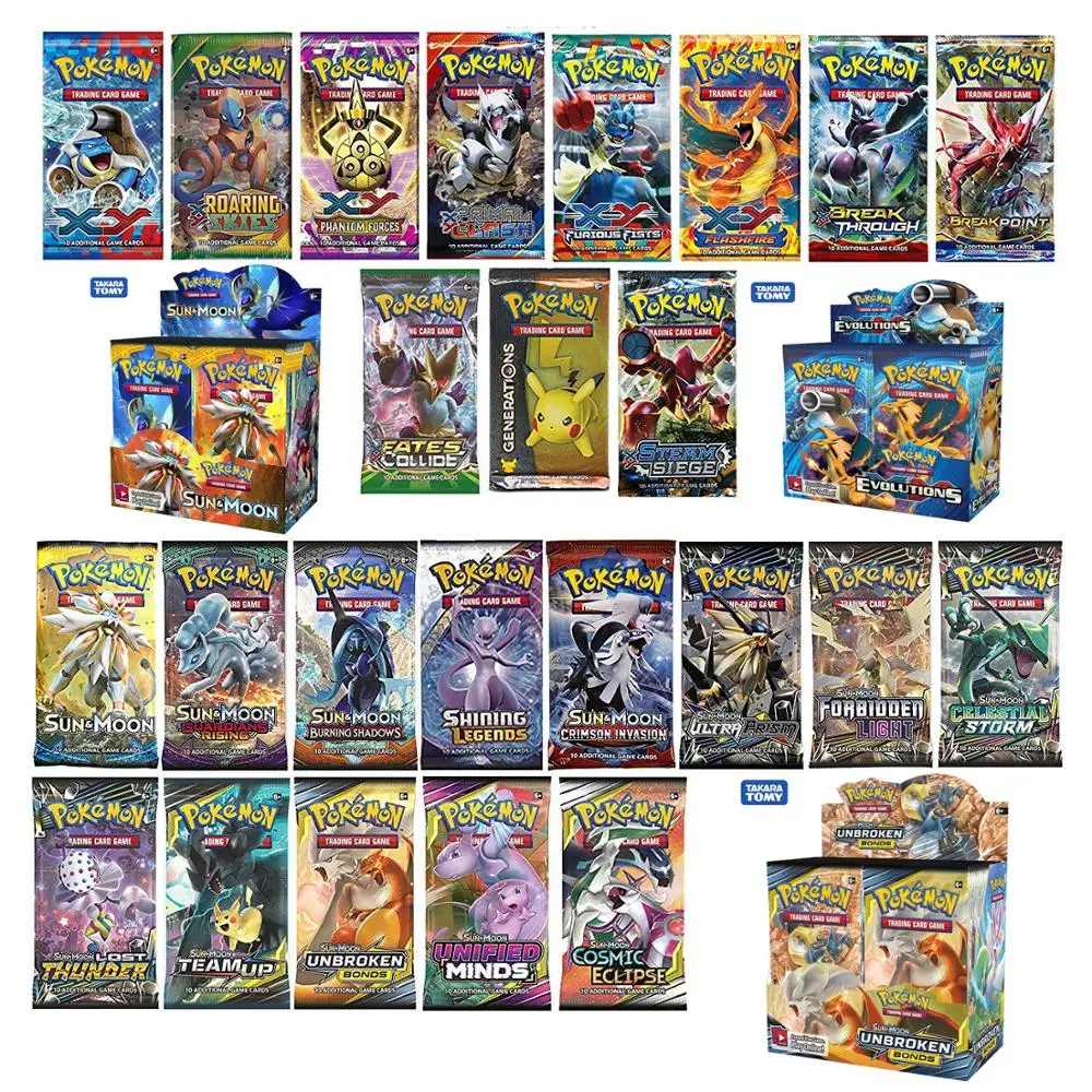 324pcs Pokemon cards English language Pocket Monster Collect cards Collectible Trading Card Game TAKARA TOMY Collectible Trading
324pcs Pokemon cards English language Pocket Monster Collect cards Collectible Trading Card Game TAKARA TOMY Collectible Trading