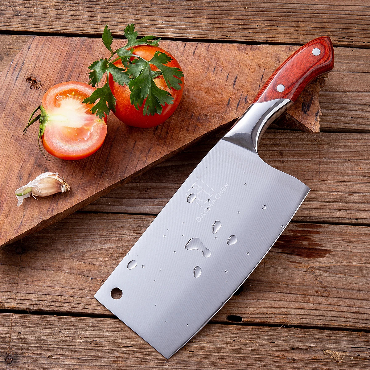 2019 DAOMACHEN bone Knives Professional Kitchen knife 7 inch Stainless Steel Imitation Santoku Knife wood handle
2019 DAOMACHEN bone Knives Professional Kitchen knife 7 inch Stainless Steel Imitation Santoku Knife wood handle