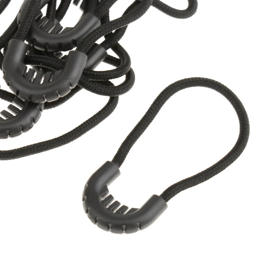 10 X Pulls Plastic er Pullers Cord For Backpack/Clothing/Bags 10 X Pulls Plastic er Pullers Cord For Backpack/Clothing/Bags