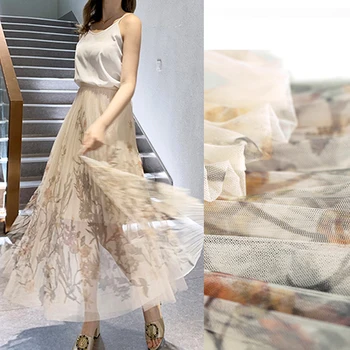 Fan Shape Wrinkled Polyester Net Fabric for Summer Dress E1300
Fan Shape Wrinkled Polyester Net Fabric for Summer Dress E1300