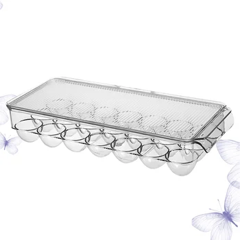 Eggs Box Kitchen Refrigerator Crisper Transparent Lattice Storage Box for Home Restaurant (21 Lattices)
Eggs Box Kitchen Refrigerator Crisper Transparent Lattice Storage Box for Home Restaurant (21 Lattices)