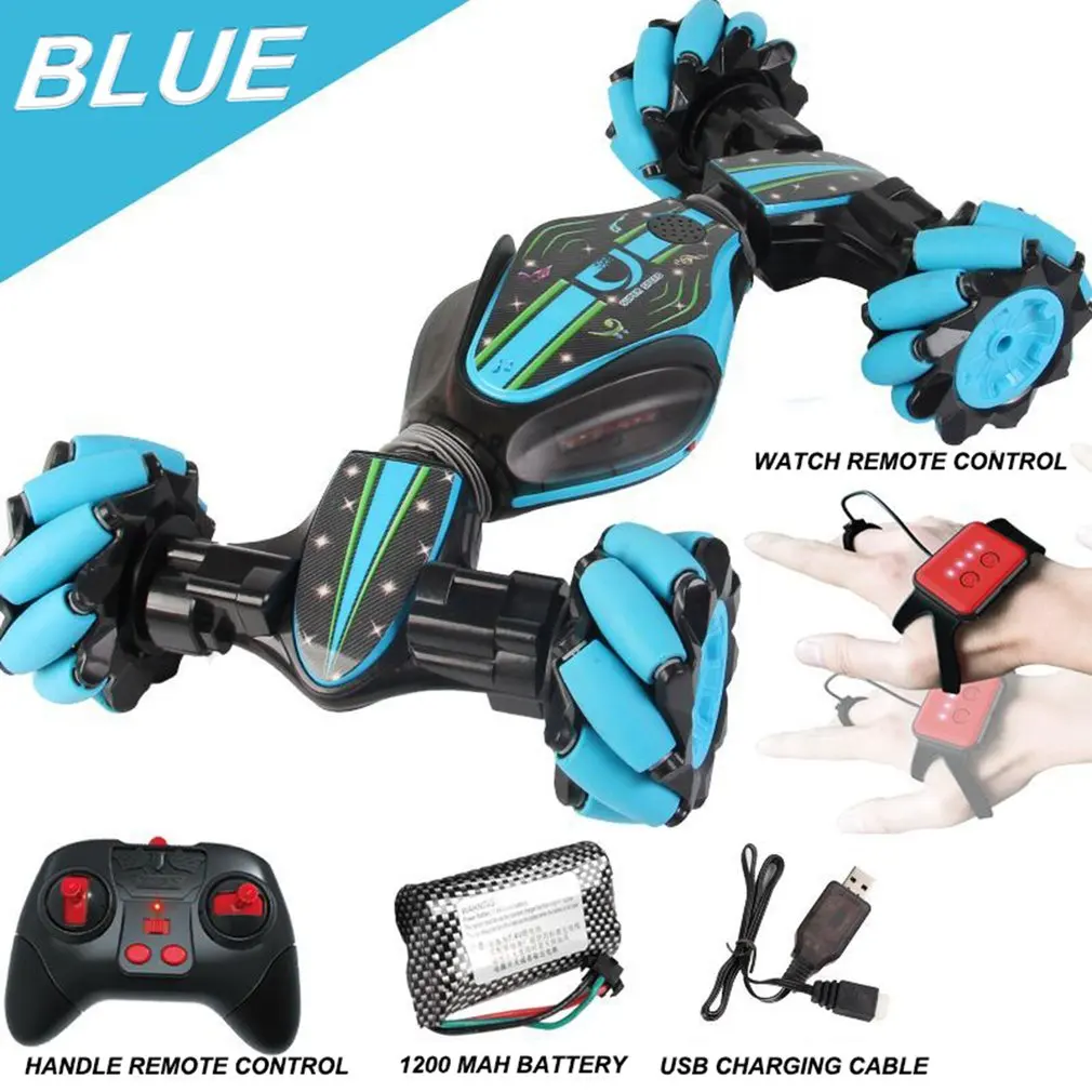 GW124 2.4Ghz RC Off-road Stunt Car Amphibious Vehicle With Watch Remote Control Induction for Childrens Toys Gifts
GW124 2.4Ghz RC Off-road Stunt Car Amphibious Vehicle With Watch Remote Control Induction for Childrens Toys Gifts