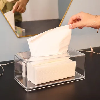 Acrylic Clear Tissue Box Napkin Storage Case Tissue Case Box Container Home Car Napkins Holder
Acrylic Clear Tissue Box Napkin Storage Case Tissue Case Box Container Home Car Napkins Holder