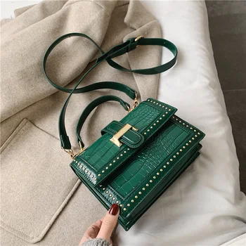 Aosbos Crocodile Pattern Pu Leather Buckle Shoulder Bags for Women Handbags Designer Crossbody Bags 2020 Large Capacity Flap Bag
Aosbos Crocodile Pattern Pu Leather Buckle Shoulder Bags for Women Handbags Designer Crossbody Bags 2020 Large Capacity Flap Bag
