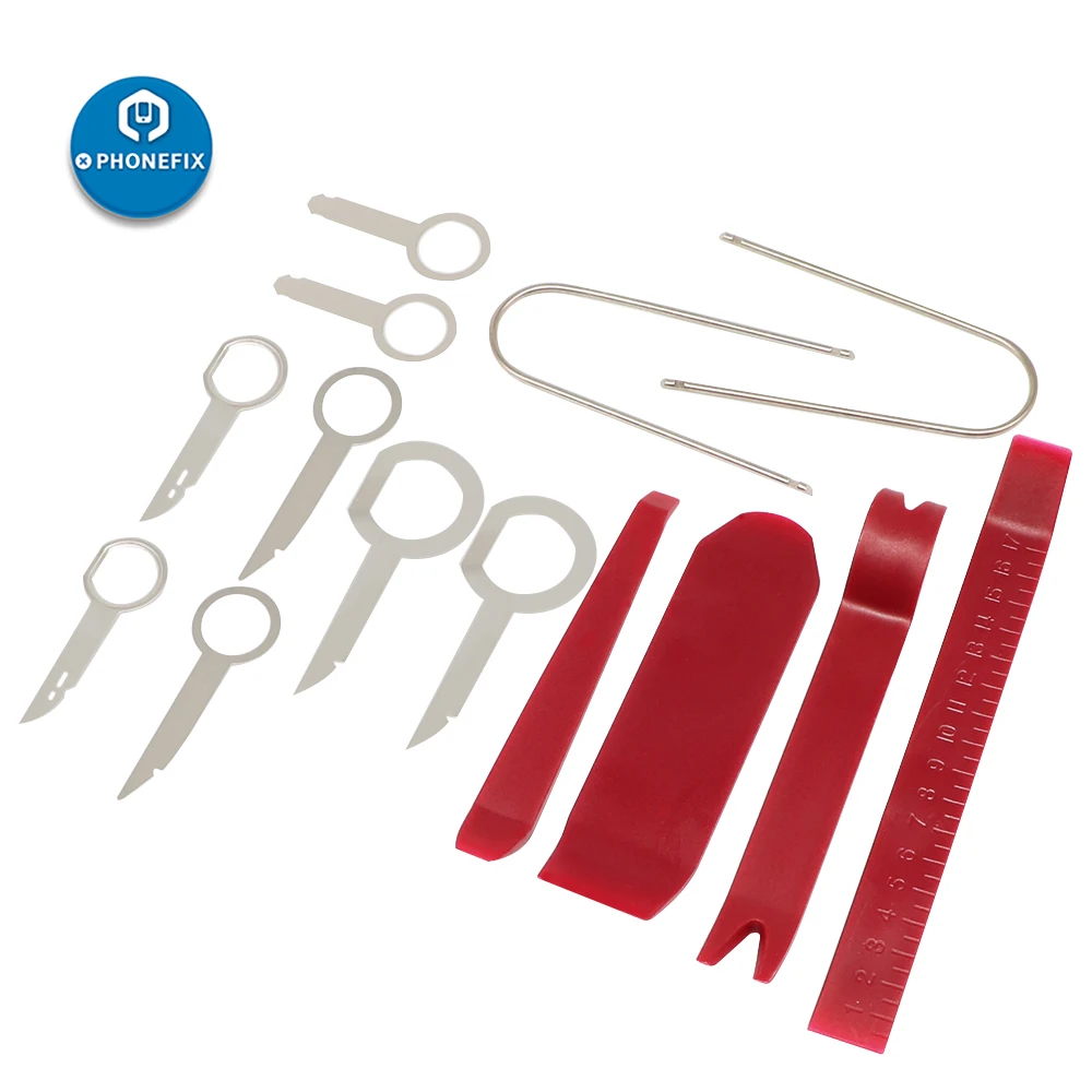 Набор инструментов для снятия автомобильного радиоприемника, 14 шт.
Набор инструментов для снятия автомобильного радиоприемника, 14 шт.