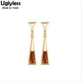 Uglyless Simplify Triangle Earrings for Women Natural Agate Statement Bincos Gold Plated 925 Silver Fine Jewelry Hollow E1864
Uglyless Simplify Triangle Earrings for Women Natural Agate Statement Bincos Gold Plated 925 Silver Fine Jewelry Hollow E1864