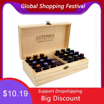 25 Grids Wooden Storage Box Organizer For Essential Oil Carrying Case Aromatherapy Container Treasure Jewelry Storage Box
25 Grids Wooden Storage Box Organizer For Essential Oil Carrying Case Aromatherapy Container Treasure Jewelry Storage Box