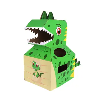 New Toy Children DIY Cardboard Dinosaur Model Toy Wearable Handmade Plate-making Assembly Material Model Toy
New Toy Children DIY Cardboard Dinosaur Model Toy Wearable Handmade Plate-making Assembly Material Model Toy