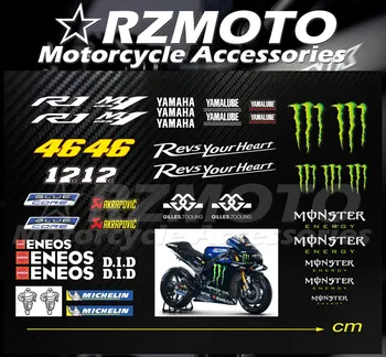 NEW Fit For YAMAHA R1 M1 Sticker MOTOGP Valentino Rossi 2015-2020 Motorcycle Decal Logo Pad Fairing Colur DIY RZMOTO
NEW Fit For YAMAHA R1 M1 Sticker MOTOGP Valentino Rossi 2015-2020 Motorcycle Decal Logo Pad Fairing Colur DIY RZMOTO