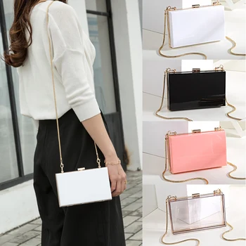 Women Evening Party Acrylic Box Purse Bag Wedding Handbag Shoulder Crossbody Bag J9 
Women Evening Party Acrylic Box Purse Bag Wedding Handbag Shoulder Crossbody Bag J9