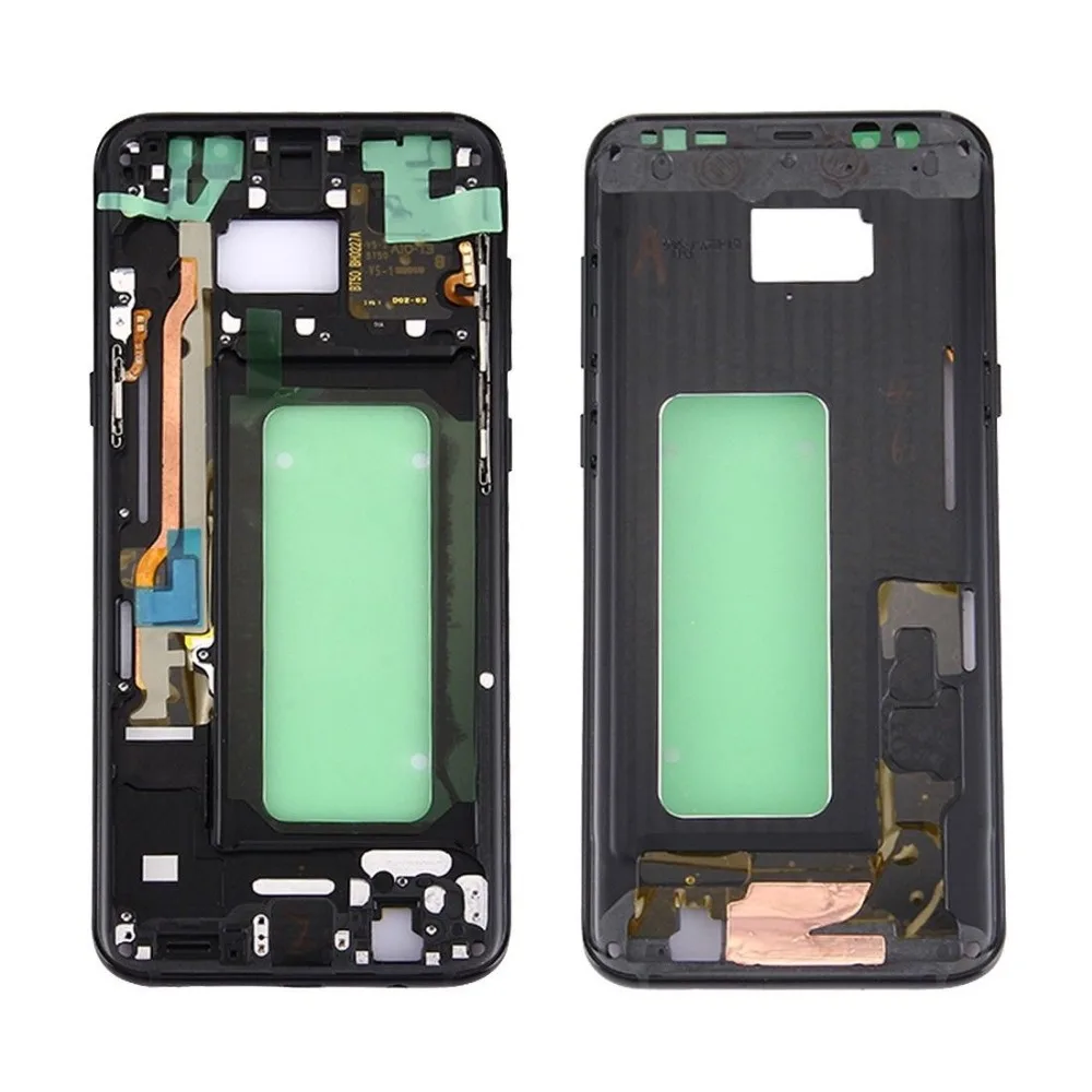 

For Samsung Galaxy S8 G950 G950F G950FD G950T G950V Original Phone Housing Chassis LCD Plate New Middle Frame With Adhesive