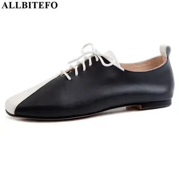 ALLBITEFO natural genuine leather high heel shoes high quality women heels spring high heels Design of color stitching
ALLBITEFO natural genuine leather high heel shoes high quality women heels spring high heels Design of color stitching