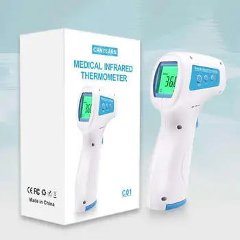 Infrared Thermometer Thermometer Temperature Measurement Tool Forehead Thermometer with LCD Practical Top Grade Accurate ABS
Infrared Thermometer Thermometer Temperature Measurement Tool Forehead Thermometer with LCD Practical Top Grade Accurate ABS