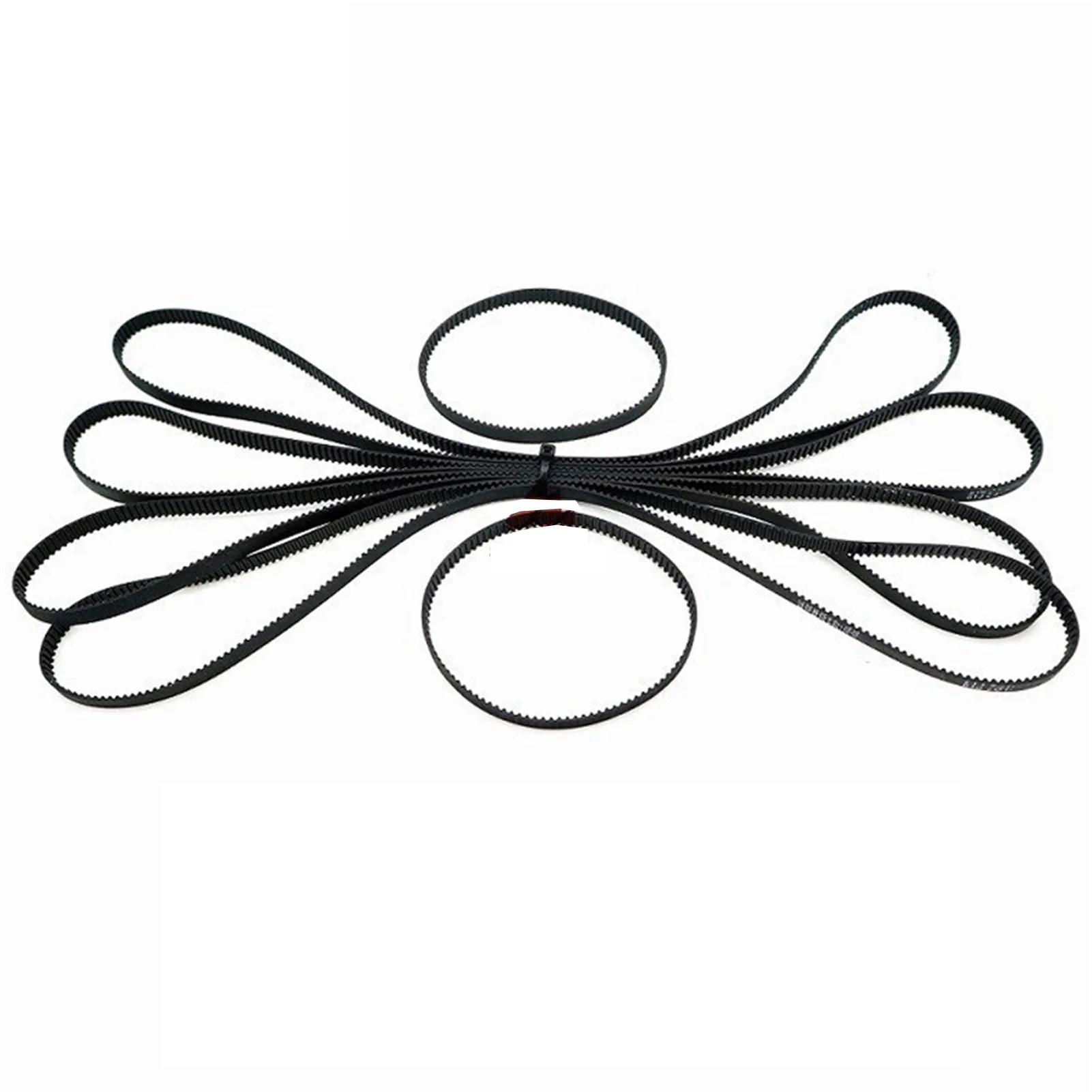 

GT2 Closed Loop Timing Belt Rubber 2GT, 6mm 152/154/156/158/160/162/164/166/168/170/172/174/176 178mm, Synchronous, 3D Printer