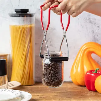 1PC Stainless Steel Anti-scalding Canning Jar Tong Lifter With Safe Non-slip Feeding Bottle Clip for Household Accessories
1PC Stainless Steel Anti-scalding Canning Jar Tong Lifter With Safe Non-slip Feeding Bottle Clip for Household Accessories