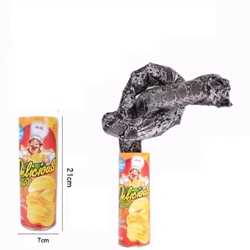 2019 New Prank Props Potato Snake Potato Chip Tricky Toys April Fool Day Halloween Party Decoration Halloween Children's Toys
2019 New Prank Props Potato Snake Potato Chip Tricky Toys April Fool Day Halloween Party Decoration Halloween Children's Toys