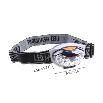 6 LED Lights 3 Modes Headlight Headlamp Flashlight Head Light Lamp Adjust Angle L15
6 LED Lights 3 Modes Headlight Headlamp Flashlight Head Light Lamp Adjust Angle L15