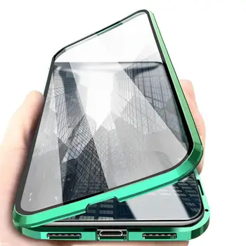 Magnetic Metal Adsorption Double-sided Glass Case For Samsung A71 A70 A51 A50 M31 A31 A30 A7 A9 2018 S20 S10 S9 S8 S10E Plus 5G
Magnetic Metal Adsorption Double-sided Glass Case For Samsung A71 A70 A51 A50 M31 A31 A30 A7 A9 2018 S20 S10 S9 S8 S10E Plus 5G