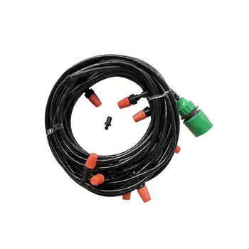 10m Watering Kit 10m Automatic Misting Nozzle Kits Garden Greenhouse Patio Cooling System Watering Sprayer Sprinkler 4/7mm Hose
10m Watering Kit 10m Automatic Misting Nozzle Kits Garden Greenhouse Patio Cooling System Watering Sprayer Sprinkler 4/7mm Hose