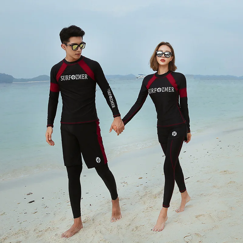 South Korea Diving Suit Zipper Split Type Long Sleeve Trousers Swimsuit Sun-resistant Quick-Dry Couples Men And Women Jellyfish
South Korea Diving Suit Zipper Split Type Long Sleeve Trousers Swimsuit Sun-resistant Quick-Dry Couples Men And Women Jellyfish