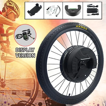 Electric Bicycle Conversion Kit with Battery 36V 12AH Electric Bike Conversion Kit Front Wheel 26 Display Version USA Stock 
Electric Bicycle Conversion Kit with Battery 36V 12AH Electric Bike Conversion Kit Front Wheel 26 Display Version USA Stock