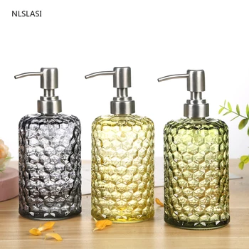 Creativity glass Lotion bottle portable Liquid Soap Dispenser Kitchen hand sanitizer Storage shampoo bottle Bathroom Accessory
Creativity glass Lotion bottle portable Liquid Soap Dispenser Kitchen hand sanitizer Storage shampoo bottle Bathroom Accessory