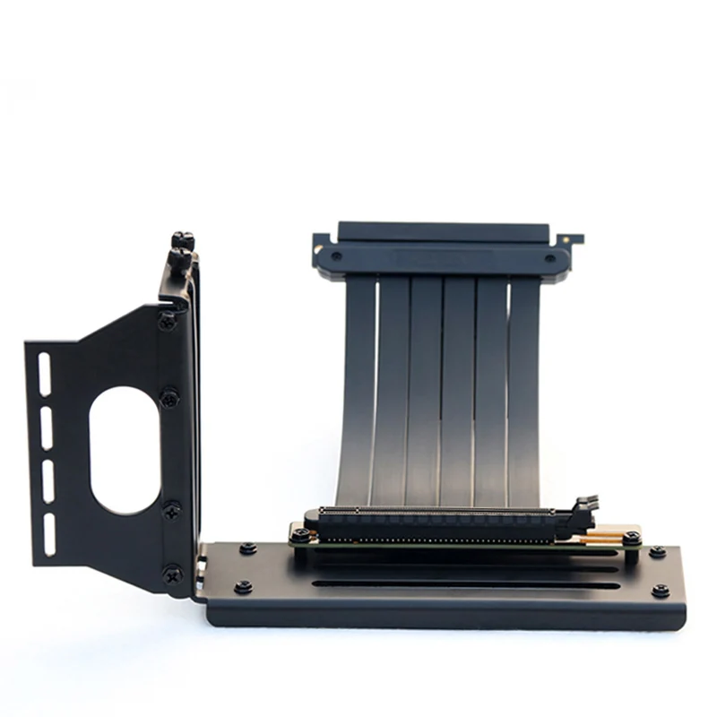 PCIe 3.0 Gaming PC Modding X16 Riser Cable upgraded - Black extensor pcie x16 gpu riser Cooler Vertical Graphics Card Holder Kit
PCIe 3.0 Gaming PC Modding X16 Riser Cable upgraded - Black extensor pcie x16 gpu riser Cooler Vertical Graphics Card Holder Kit