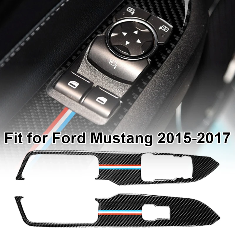 Car Window Control Switch Panel Decorative Frame Cover Decoration Stickers 2pcs Set for Ford D2V4 2015-2017
Car Window Control Switch Panel Decorative Frame Cover Decoration Stickers 2pcs Set for Ford D2V4 2015-2017