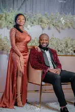 2022 New Sexy One Shoulder Mermaid Prom Dresses Lace Beaded High Split Evening Formal Party Second Reception Dress 
2022 New Sexy One Shoulder Mermaid Prom Dresses Lace Beaded High Split Evening Formal Party Second Reception Dress