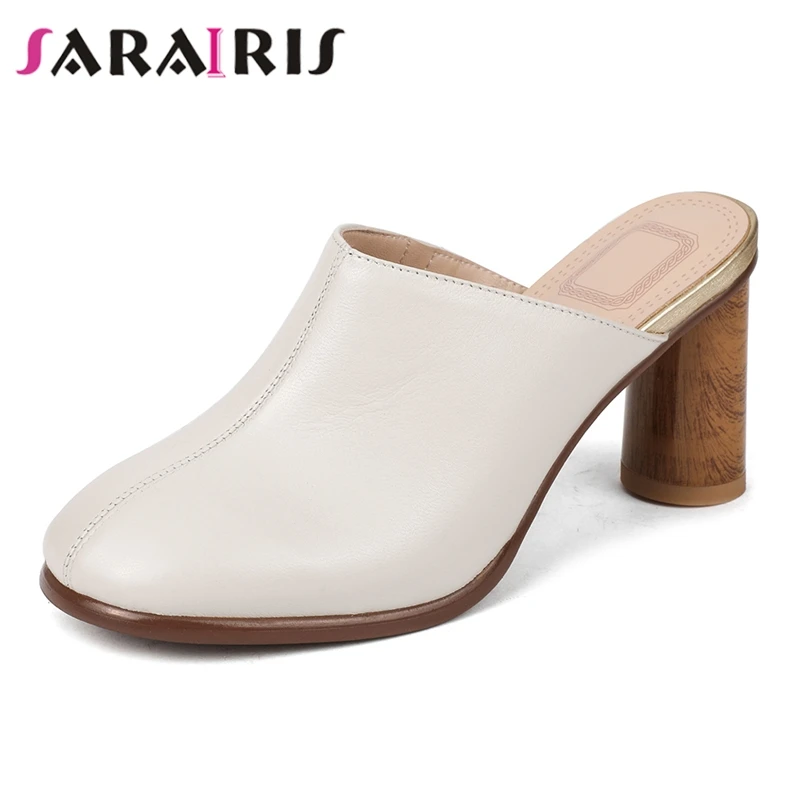SARAIRIS Plus Size 34-43 Brand Female Round Toe Spring Autumn Pumps 2020 Casual Party Mules Women Genuine Leather Shoes Woman
SARAIRIS Plus Size 34-43 Brand Female Round Toe Spring Autumn Pumps 2020 Casual Party Mules Women Genuine Leather Shoes Woman