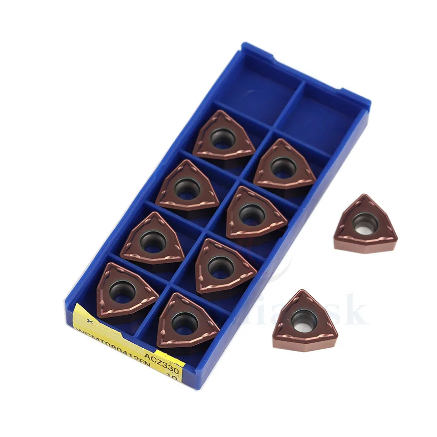 WCMT080412FN ACZ330100% original high quality carbide insert External Turning Tool metal turning tool CNC Lathe tool WCMT080412
WCMT080412FN ACZ330100% original high quality carbide insert External Turning Tool metal turning tool CNC Lathe tool WCMT080412