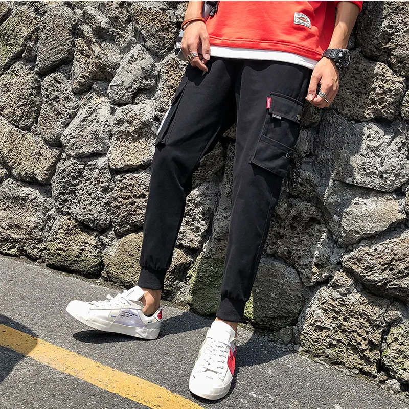 MEN'S Overalls 2019 New Style Trend Pure Cotton Casual Pants Fashion Youth Large Size Capri Pants Men's Korean-style Pants
MEN'S Overalls 2019 New Style Trend Pure Cotton Casual Pants Fashion Youth Large Size Capri Pants Men's Korean-style Pants