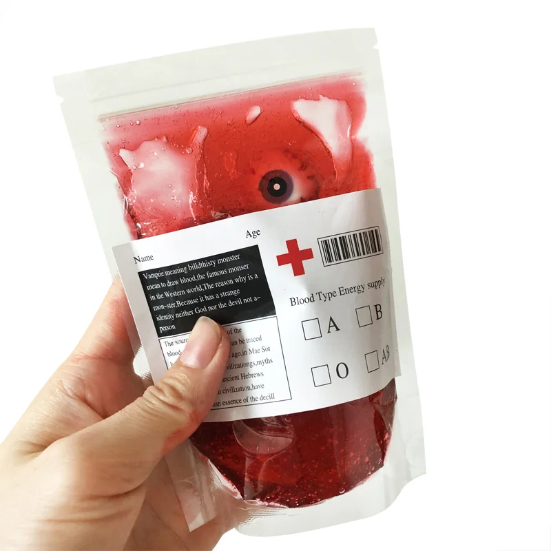 Simulation Blood Bags Plasticine Reusable Cosplay for Halloween Party Haunted House AC889
Simulation Blood Bags Plasticine Reusable Cosplay for Halloween Party Haunted House AC889
