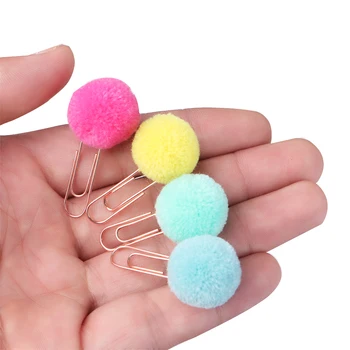 5Pcs/Set Cute Plush Ball Modelling Metal Clip Paper Clip Bookmark Clamp Photo/Sealing Clip Clamp Stationery School Office Supply
5Pcs/Set Cute Plush Ball Modelling Metal Clip Paper Clip Bookmark Clamp Photo/Sealing Clip Clamp Stationery School Office Supply