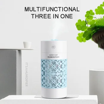 3-in-1 Portable Mini Cool Mist Humidifier USB Ultrasonic Essential Oil Diffuser With Colorful Light For Office Car Living Room
3-in-1 Portable Mini Cool Mist Humidifier USB Ultrasonic Essential Oil Diffuser With Colorful Light For Office Car Living Room