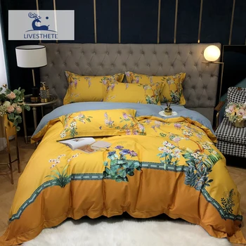 Liv-Esthete Chinese Style Exquisite Pattern Bedding Set High Quality Duvet Cover Fitted Sheet Elastic Band Decor Double Size
Liv-Esthete Chinese Style Exquisite Pattern Bedding Set High Quality Duvet Cover Fitted Sheet Elastic Band Decor Double Size