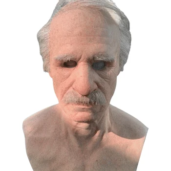 Supersoft Latex Props Realistic Wrinkle New Year Creepy Accessories Old Man Face Cover Cosplay Masquerade Bald Halloween Party
Supersoft Latex Props Realistic Wrinkle New Year Creepy Accessories Old Man Face Cover Cosplay Masquerade Bald Halloween Party
